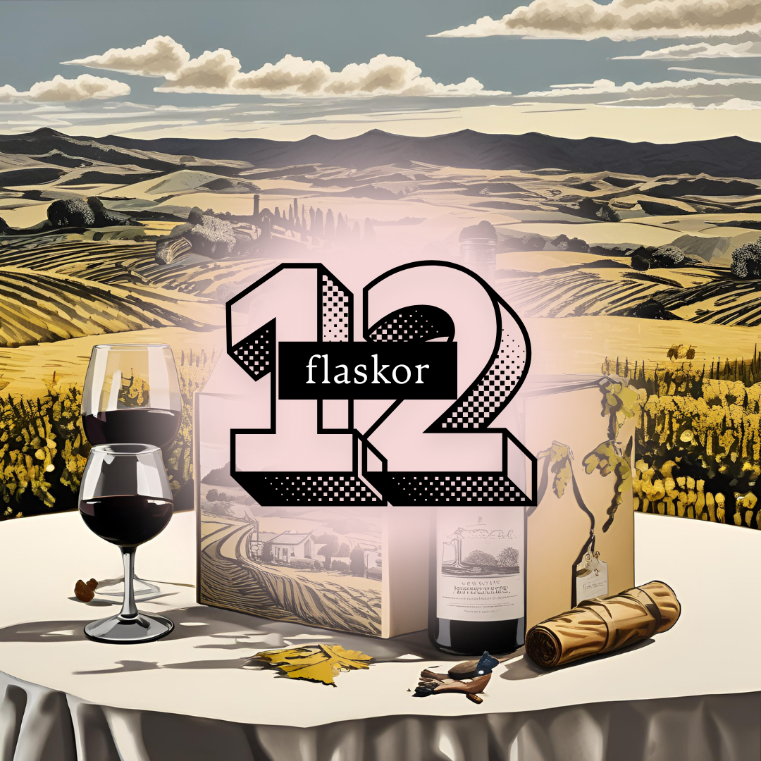 Smaklåda 12 flaskor Amfora