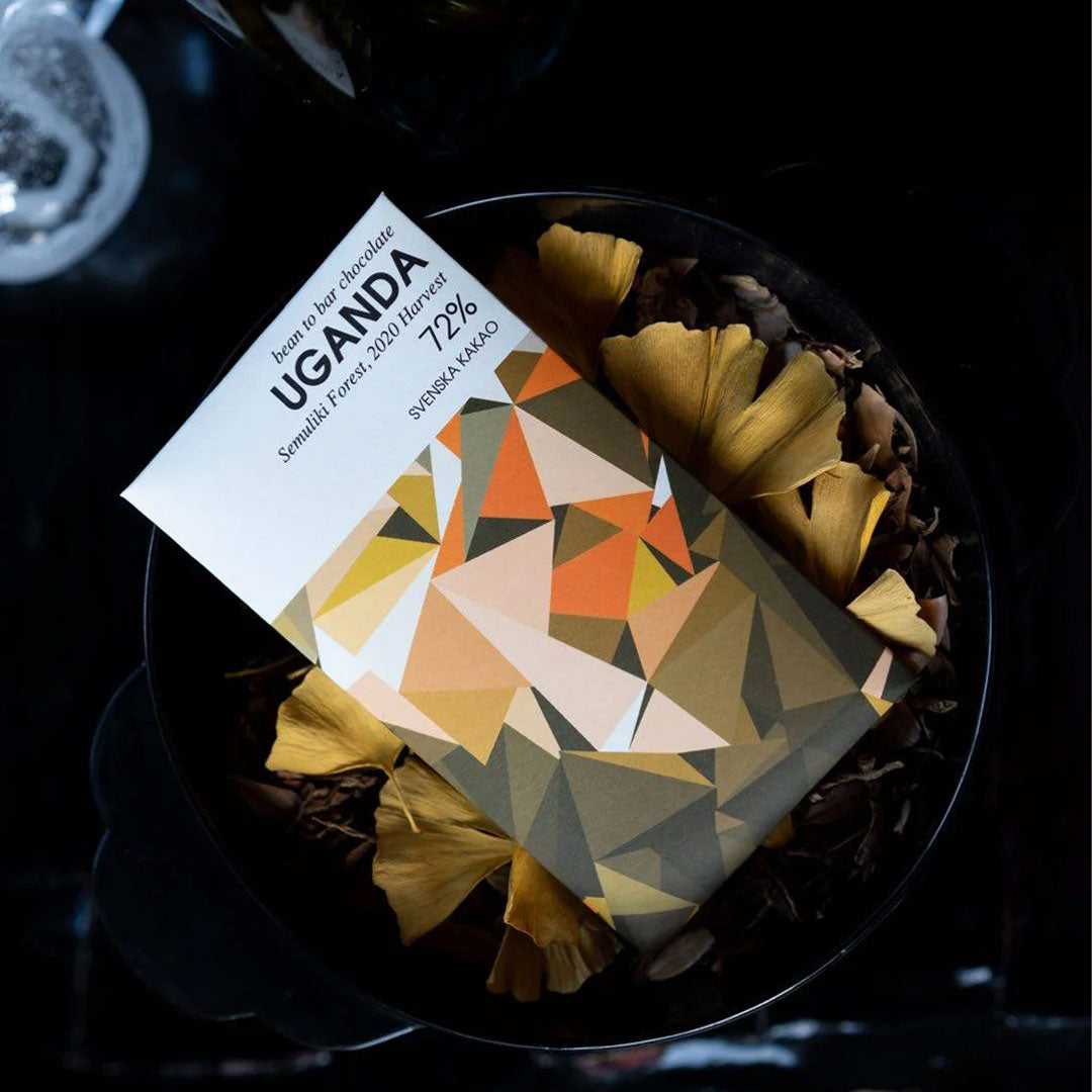Chokladkaka. Svenska Kakao. Uganda 72% Svenska Kakao