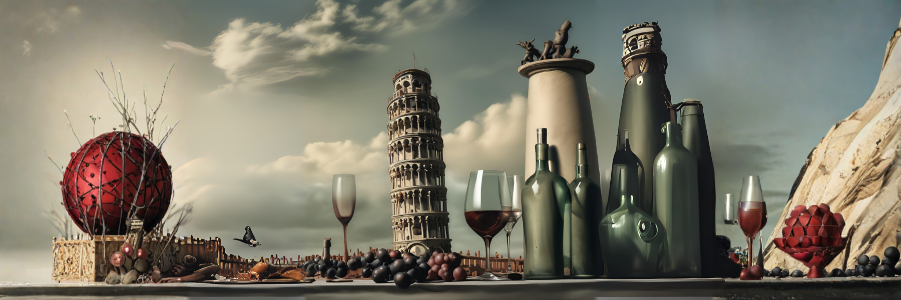 Italienska-viner Amfora