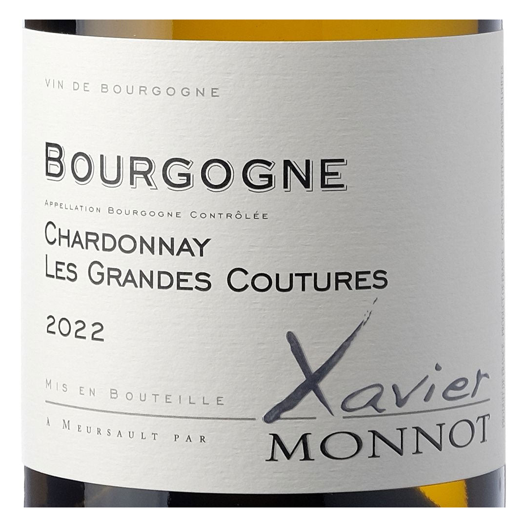 Bourgogne Chard Les Grandes Coutures 2022 Xavier Monnot