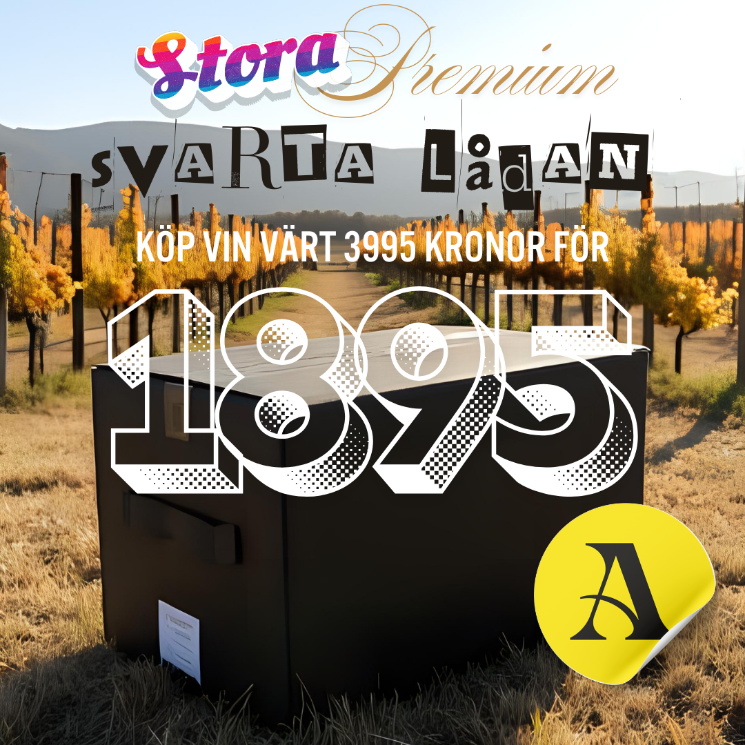 Stora svarta Premium-lådan Amfora