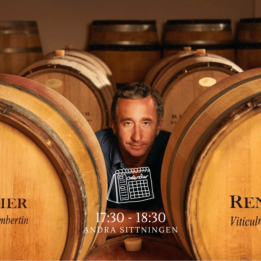 Vinprovning Domaine René Bouvier – biljett 17:30 - 18:30 Amfora