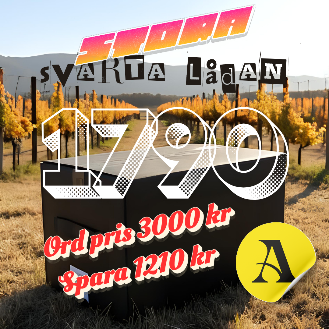 Stora svarta lådan Amfora