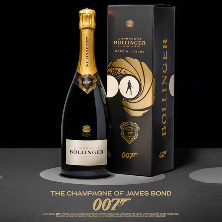 Bollinger Champagne Special Cuvée 007 Limited Edition A View To A Kill Piper-Heidsieck