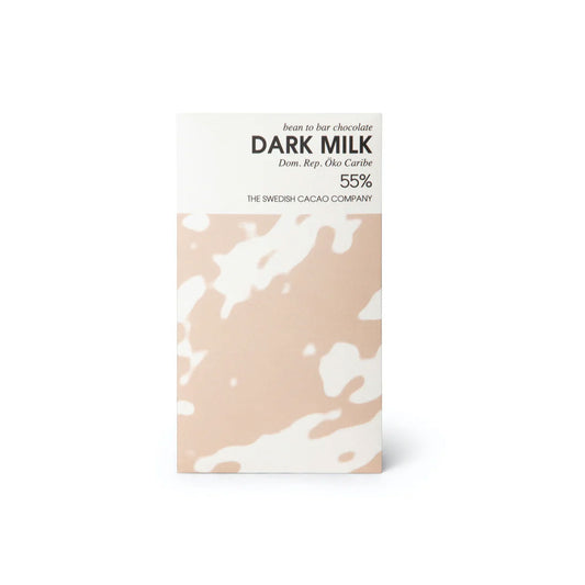 Chokladkaka. Svenska Kakao. Dark Milk 55% Svenska Kakao