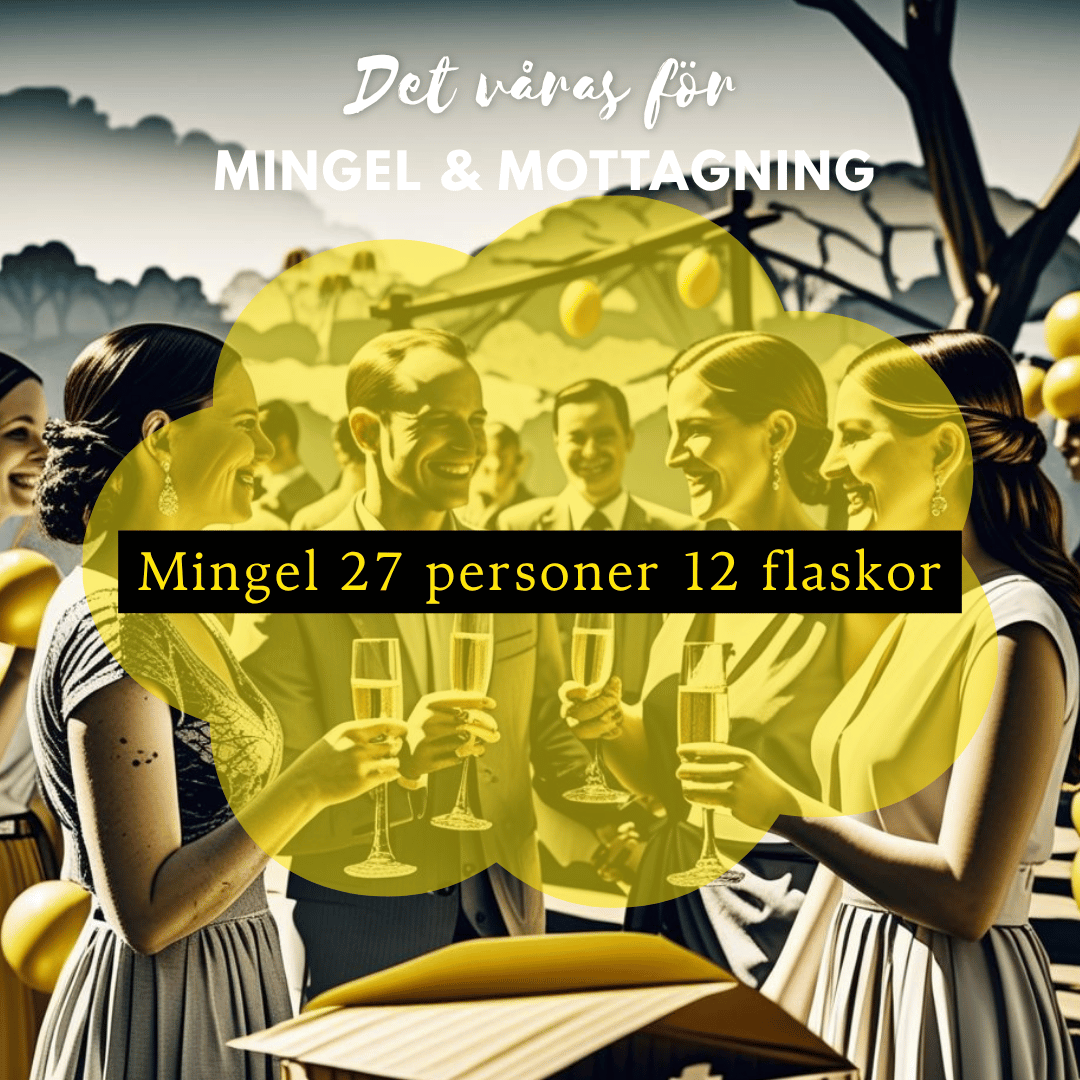 Vin till Mingel och mottagning - 12 flaskor Amfora