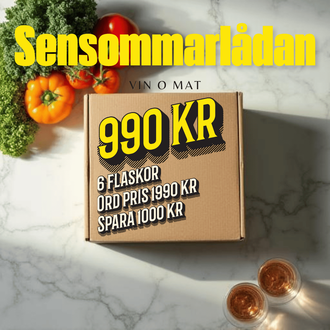 Vin o Mat. Sensommarlåda (6 flaskor) Amfora