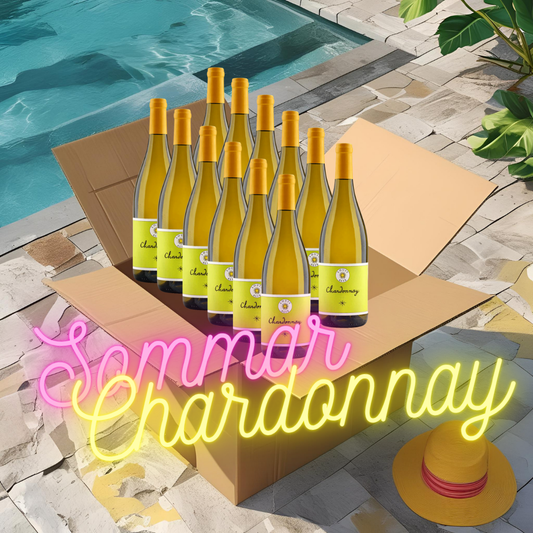 Sommarens Chardonnay - 12 flaskor Amfora