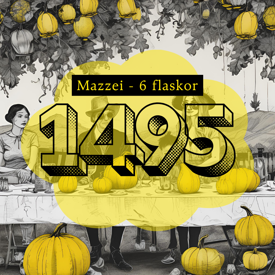 Mörker, magi & 6 flaskor Mazzei Amfora