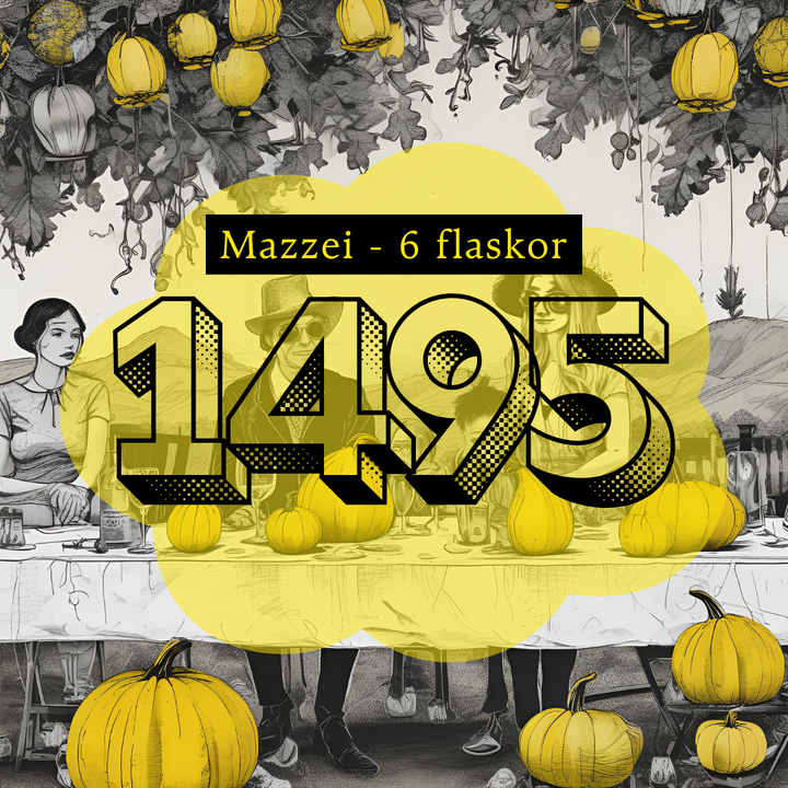 Mörker, magi & 6 flaskor Mazzei Amfora