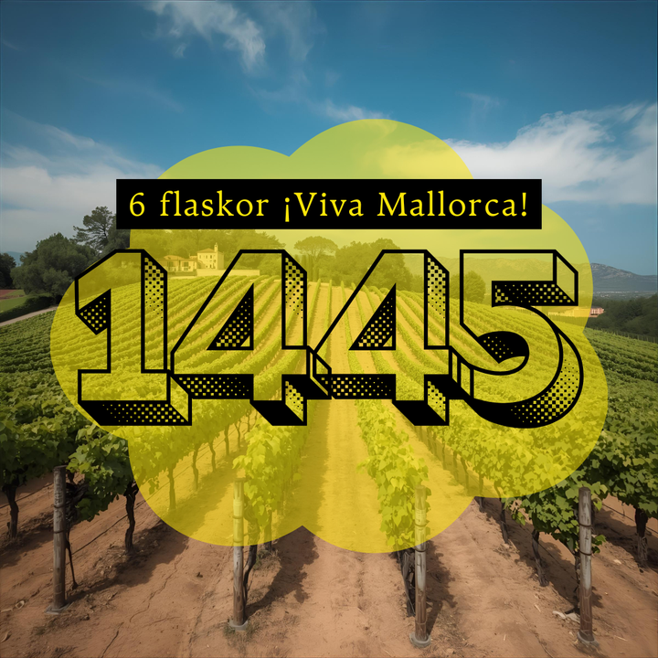 ¡Viva Mallorca! – 6 flaskor sol, salt och själ Conde de Suyrot