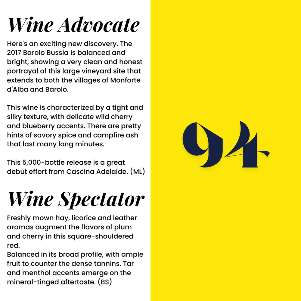 Cascina Adelaide Barolo 2017 Cascina Adelaide